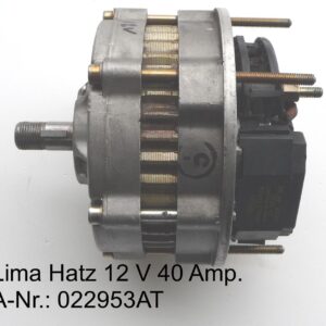 HATZ // Lichtmaschine Lima Hatz 12V 40 Amp.