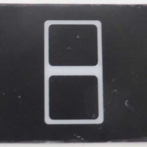 Aufkleber: Bedienteil H= 60 B=190 mm