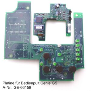 Platine für Bedienpult