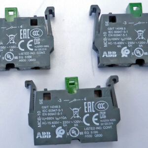 ABB// Kontakblock schlisser